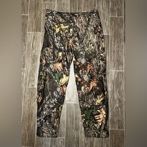 Ol Tom Turkey Pants Hunting Greenleaf Camo Mens XL Padded Knee Lined